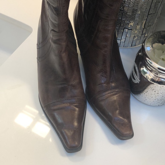 Italian leather boots - Picture 2 of 6